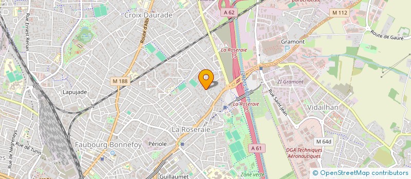 localisation de l'entreprise SDC 17 CHEMIN DE NICOL  TOULOUSE