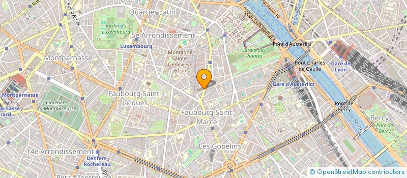 localisation de l'entreprise SDC 2 RUE DE CANDOLLE  PARIS