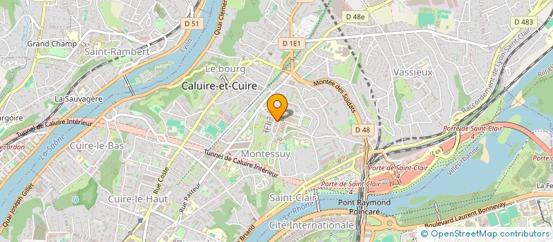 localisation de l'entreprise SDC 201 202 203 à CALUIRE-ET-CUIRE