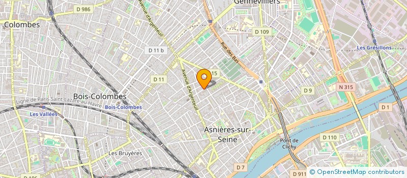 localisation de l'entreprise SDC 21 RUE DE L'ALMA 92600 ASNIERES SUR SEINE  ASNIERES-SUR-SEINE