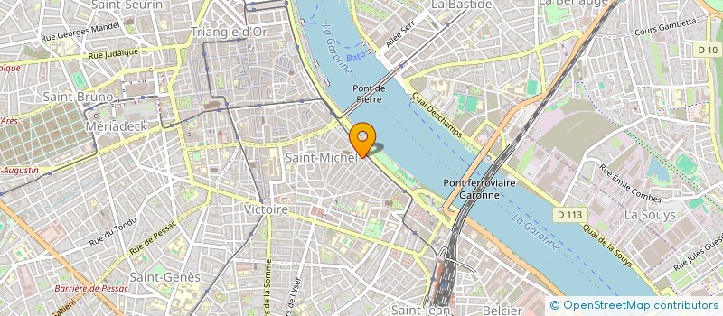 localisation de l'entreprise SDC 22 RUE CARPENTEYRE  BORDEAUX