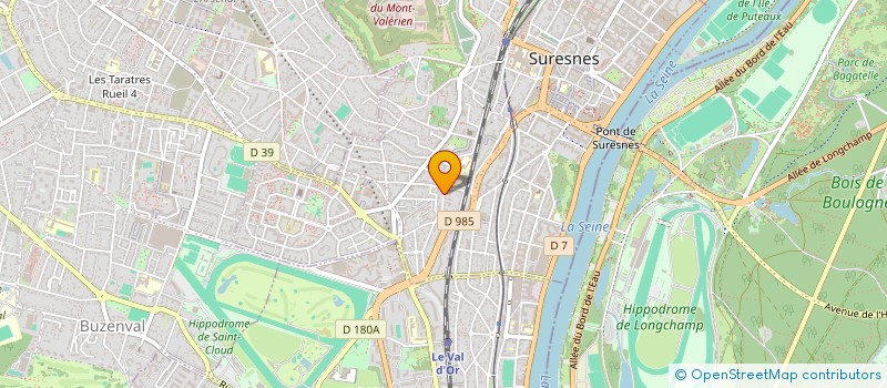 localisation de l'entreprise SDC 22 RUE DE CRIOLLA  SURESNES