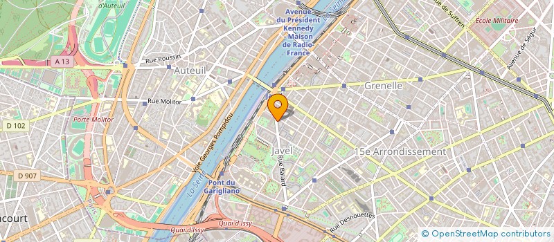 localisation de l'entreprise SDC 25 31 RUE BALARD 75015 PARIS  PARIS