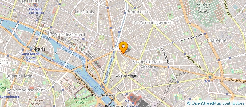 localisation de l'entreprise SDC 25 RUE DU FAUBOURG SAINT ANTOINE 75011 PARIS  PARIS 11