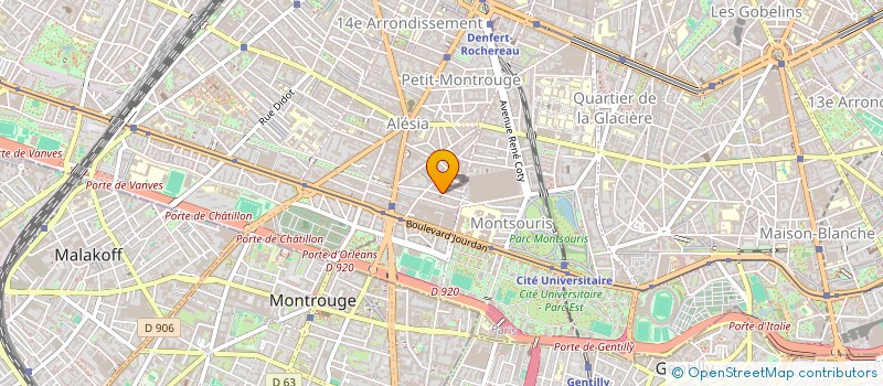 localisation de l'entreprise SDC 26 R BEAUNIER  PARIS