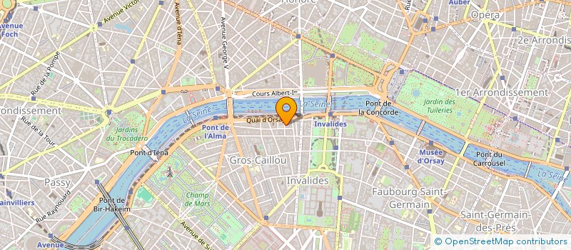 localisation de l'entreprise SDC 3 AV SULLY PRUD HOMME 75007 PARIS  PARIS