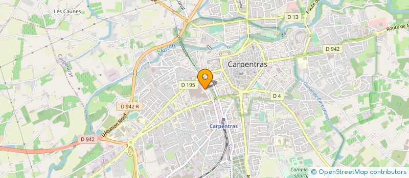 localisation de l'entreprise SDC à CARPENTRAS