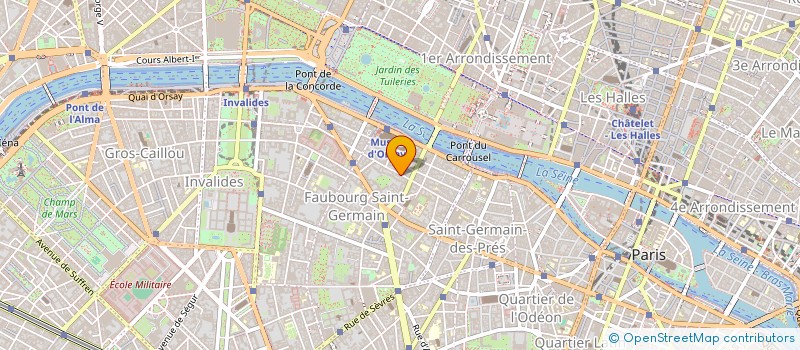 localisation de l'entreprise SDC 35 RUE DE L'UNIVERSITE  PARIS