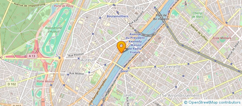 localisation de l'entreprise SDC 36 QUAI LOUIS BLERIOT  PARIS