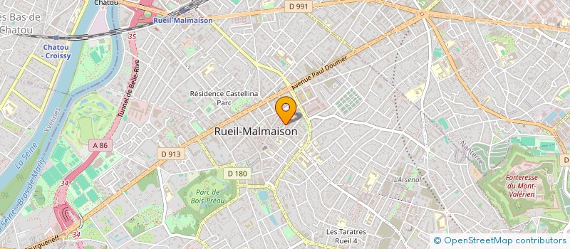 localisation de l'entreprise SDC 38 RUE DU GRE à RUEIL-MALMAISON