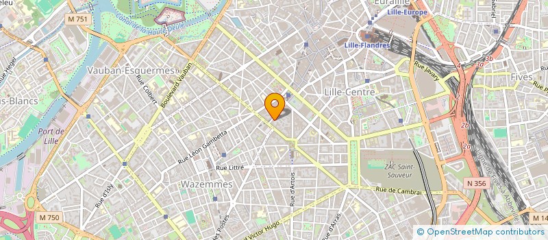 localisation de l'entreprise SDC 39 RUE INKERMANN à LILLE
