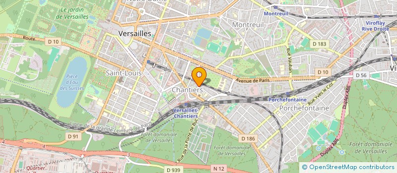 localisation de l'entreprise SDC 41 R DE VERGENNES à VERSAILLES