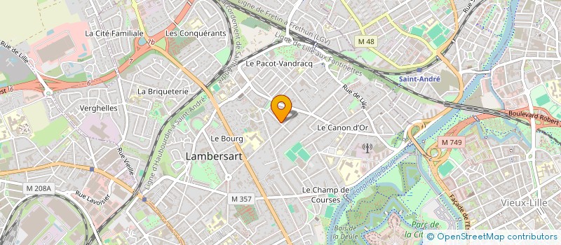 localisation de l'entreprise SDC 42 RUE DELECOURT AUGUSTE à LAMBERSART
