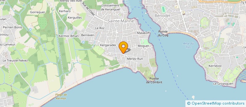 localisation de l'entreprise SDC 475 - PEN MORVAN  COMBRIT