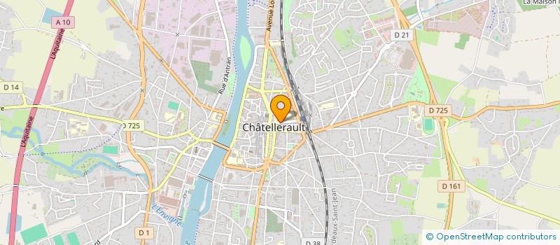 localisation de l'entreprise SDC 5 ET 3 BIS AVENUE TREUILLE  CHATELLERAULT