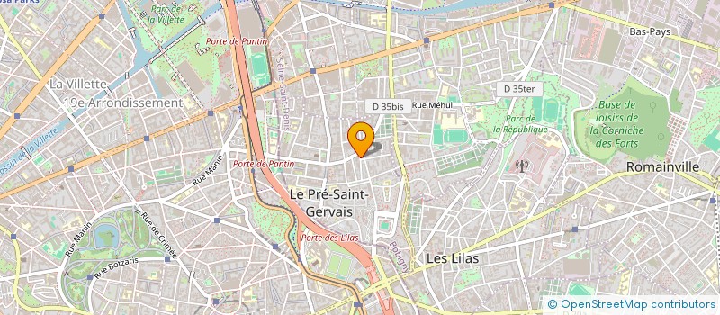 localisation de l'entreprise SDC 5 RUE EMILE ZOLA 93 LE PRE ST GERVAIS à LE PRE-SAINT-GERVAIS