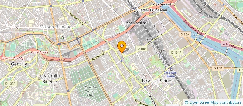 localisation de l'entreprise SDC 55/57 RUE LOUIS BERTRAND 94 IVRY SUR SEINE à IVRY-SUR-SEINE