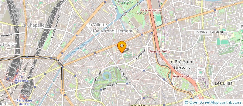 localisation de l'entreprise SDC 59 RUE D'HAUTPOUL  PARIS