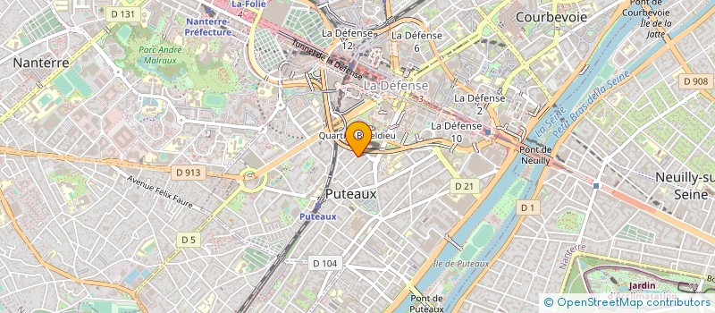 localisation de l'entreprise SDC 63 RUE SADI CARNOT 92800 PUTEAUX  PUTEAUX