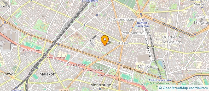 localisation de l'entreprise SDC 64 RUE DES PLANTES 75014 PARIS  PARIS