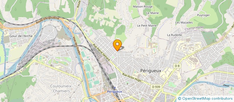 localisation de l'entreprise SDC 66 BVD DU PUYROUSSEAU  PERIGUEUX