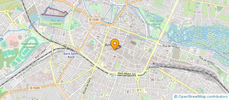 localisation de l'entreprise SDC 7 RUE DELAMBRE  AMIENS