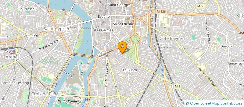 localisation de l'entreprise SDC 7 RUE LAMARCK  TOULOUSE