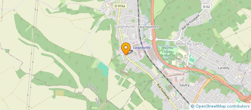 localisation de l'entreprise SDC 736 RUE DE LA REPUBLIQUE 60290 LAIGNEVILLE  LAIGNEVILLE