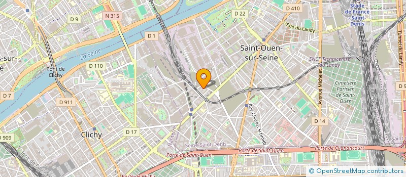 localisation de l'entreprise SDC 8 RUE LISE LONDON 81 AVENUE PABLO PICASSO 93400 ST OUEN SUR SEINE à SAINT-OUEN-SUR-SEINE