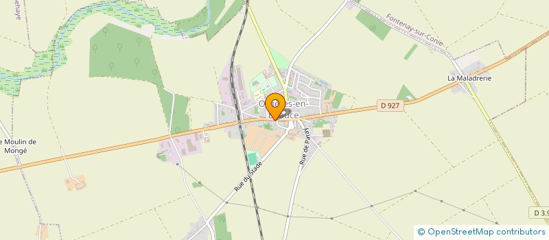 localisation de l'entreprise SDC à ORGERES-EN-BEAUCE