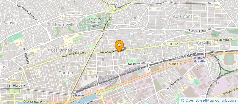 localisation de l'entreprise SDC à LE HAVRE