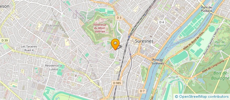 localisation de l'entreprise SDC 97 BD DU MARECHAL DE TASSIGNY  SURESNES