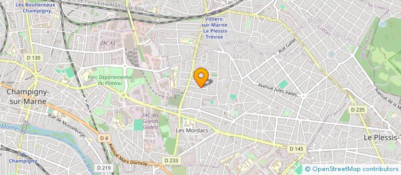 localisation de l'entreprise SDC  CHAMPIGNY-SUR-MARNE