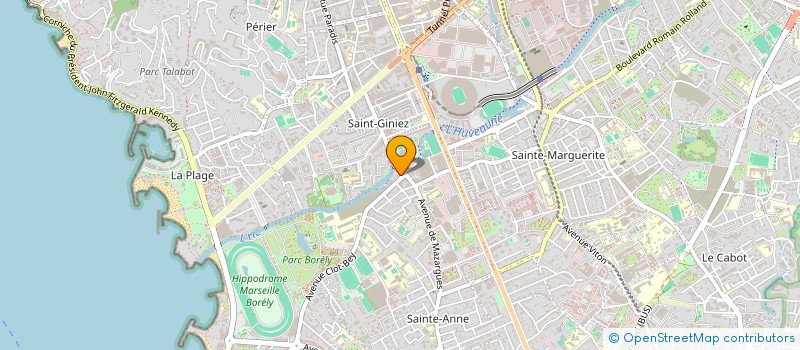 localisation de l'entreprise SDC ADN BORELY  MARSEILLE