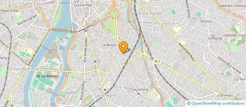 localisation de l'entreprise SDC ALTHEA à TOULOUSE