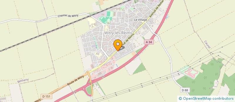 localisation de l'entreprise SDC ANATOLE FRANCE  WITRY-LES-REIMS