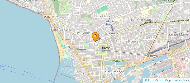 localisation de l'entreprise SDC ARC EN CIEL à LE HAVRE