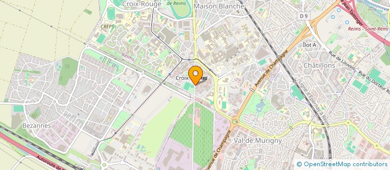 localisation de l'entreprise SDC AT HOME  REIMS