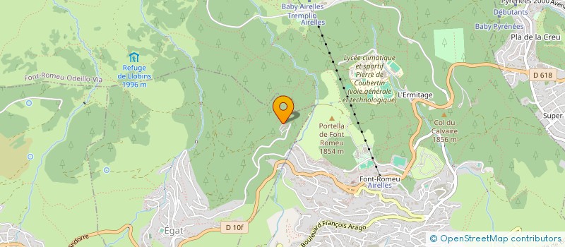 localisation de l'entreprise SDC BALCON DU GOLF  EGAT