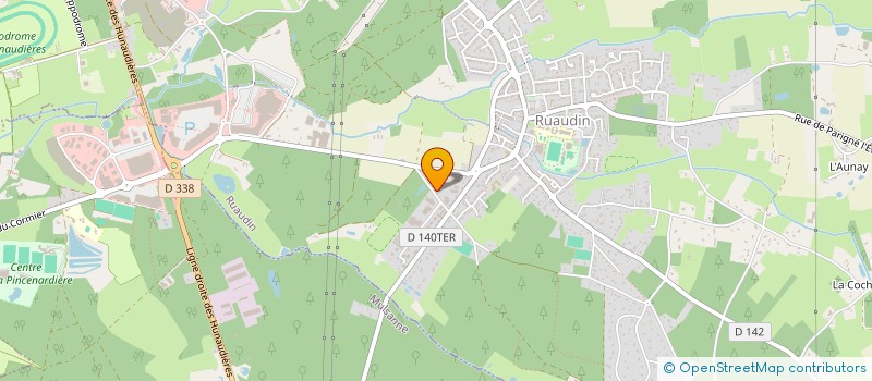 localisation de l'entreprise SDC BEL AIR  RUAUDIN