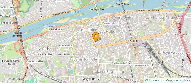 localisation de l'entreprise SDC CAMPUS PARC  TOURS