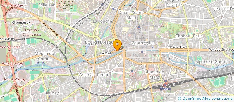 localisation de l'entreprise SDC CAP MAIL  RENNES