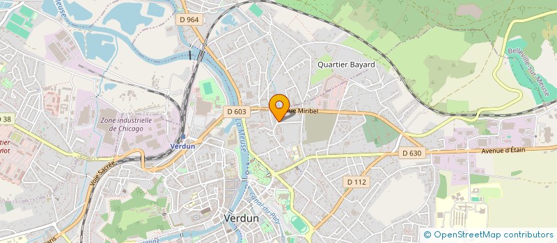 localisation de l'entreprise SDC CHARRONIERE 2 à VERDUN
