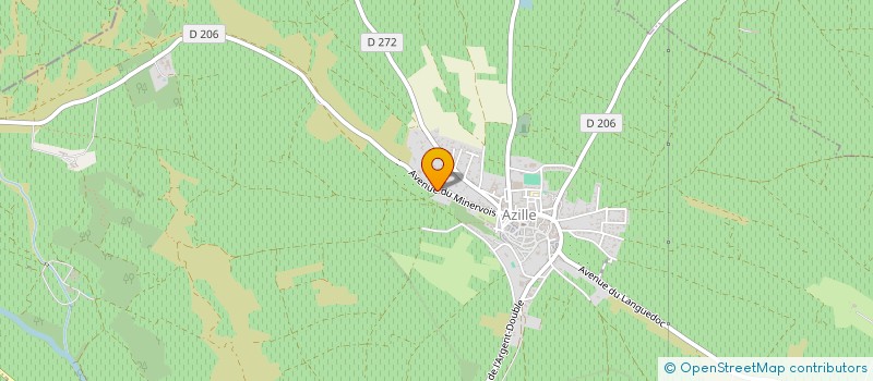 localisation de l'entreprise SDC CHATEAU DE JOUARRES  AZILLE