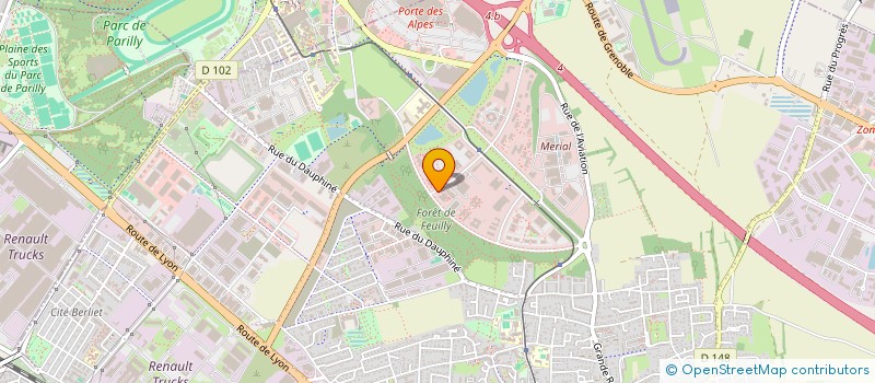 localisation de l'entreprise SDC CITE DE L ENVIRONNEMENT  SAINT-PRIEST