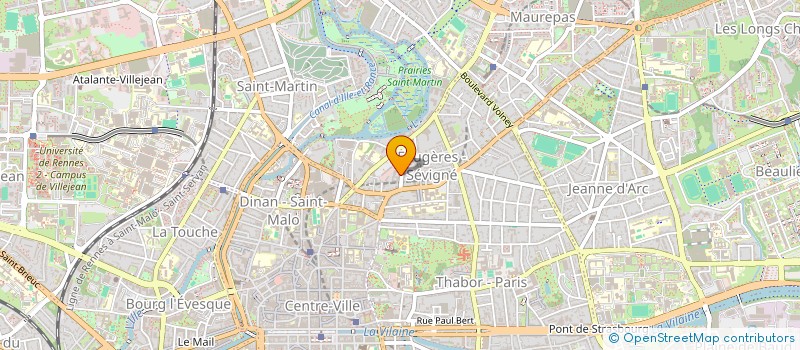 localisation de l'entreprise SDC CLAIR MATIN  DLJ GESTION  RENNES