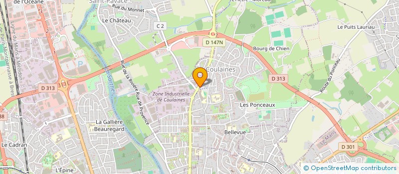 localisation de l'entreprise SDC COLONIA  COULAINES