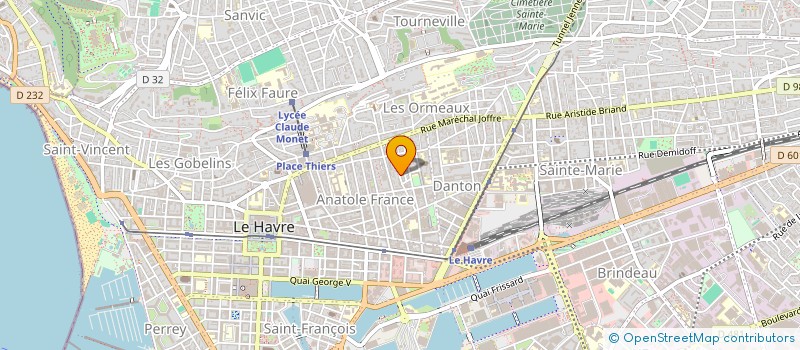 localisation de l'entreprise SDC COMTE 48 à LE HAVRE