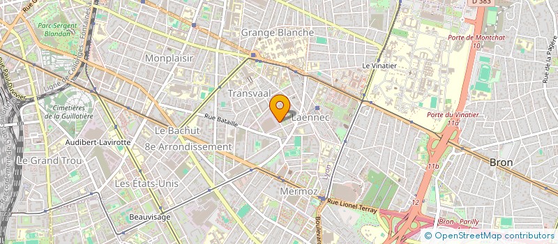 localisation de l'entreprise SDC CONCEPT  LYON