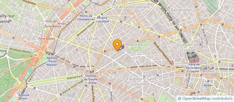 localisation de l'entreprise SDC DU 19 RUE DARU  PARIS